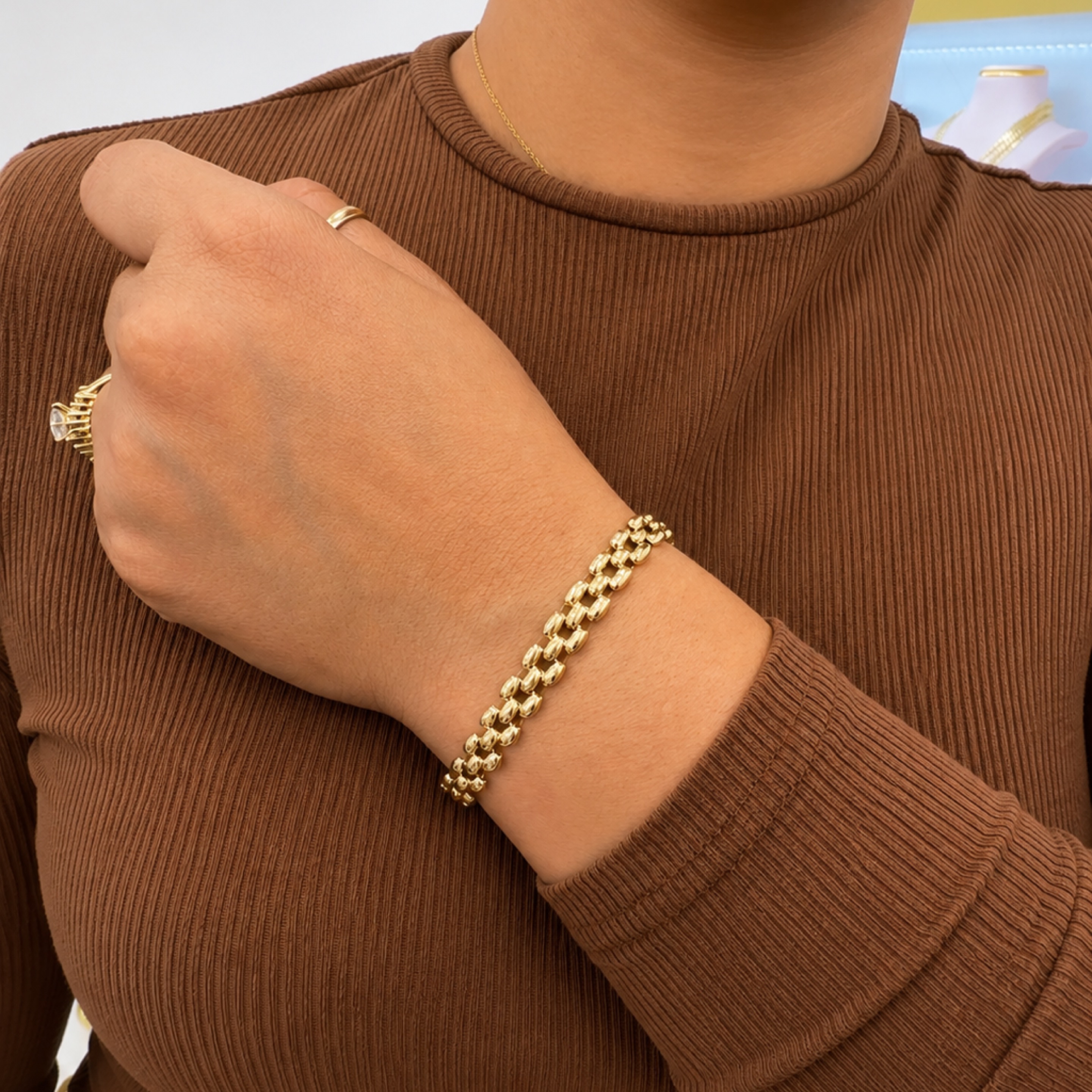 Elegant bracelet 14KT