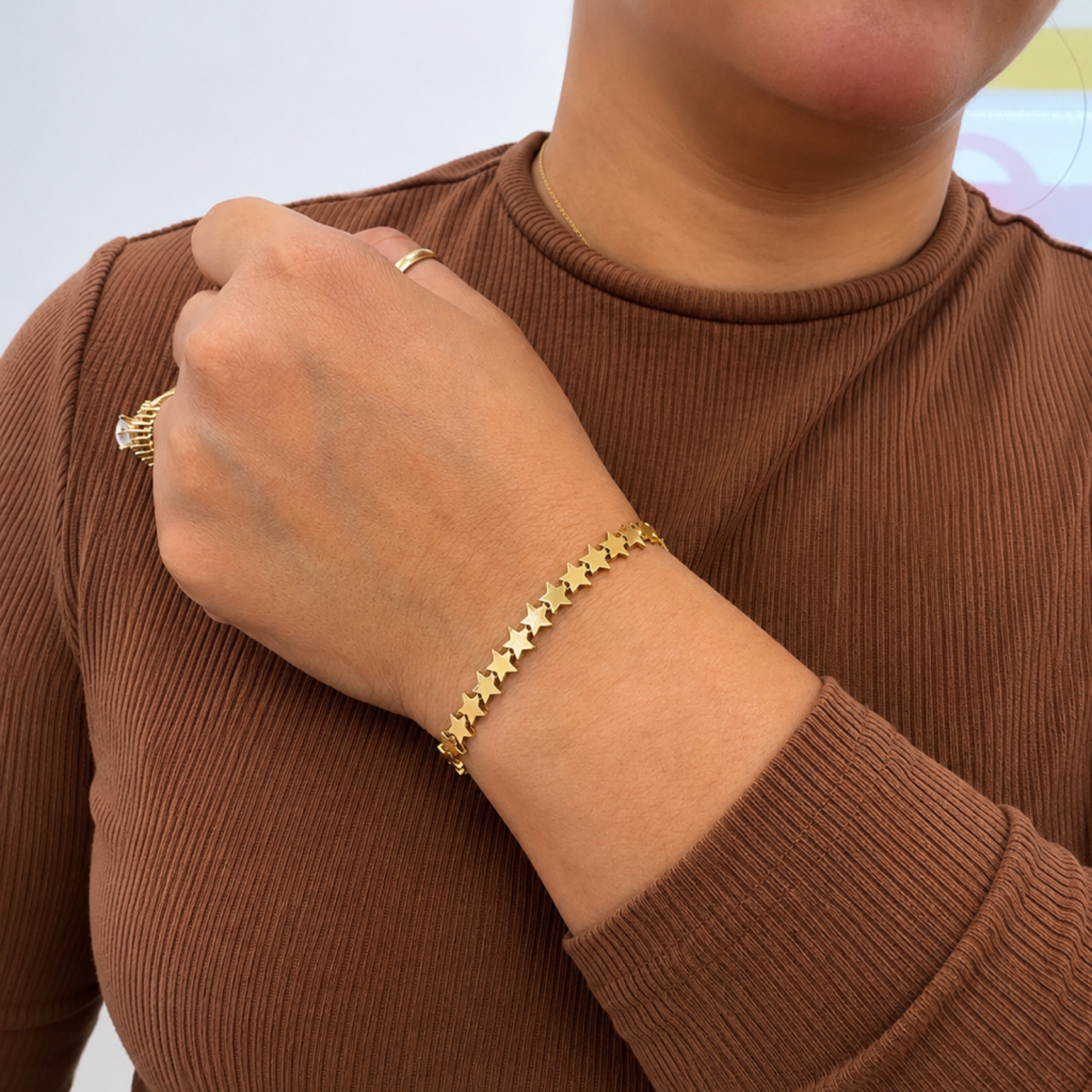 Star bracelet 14KT