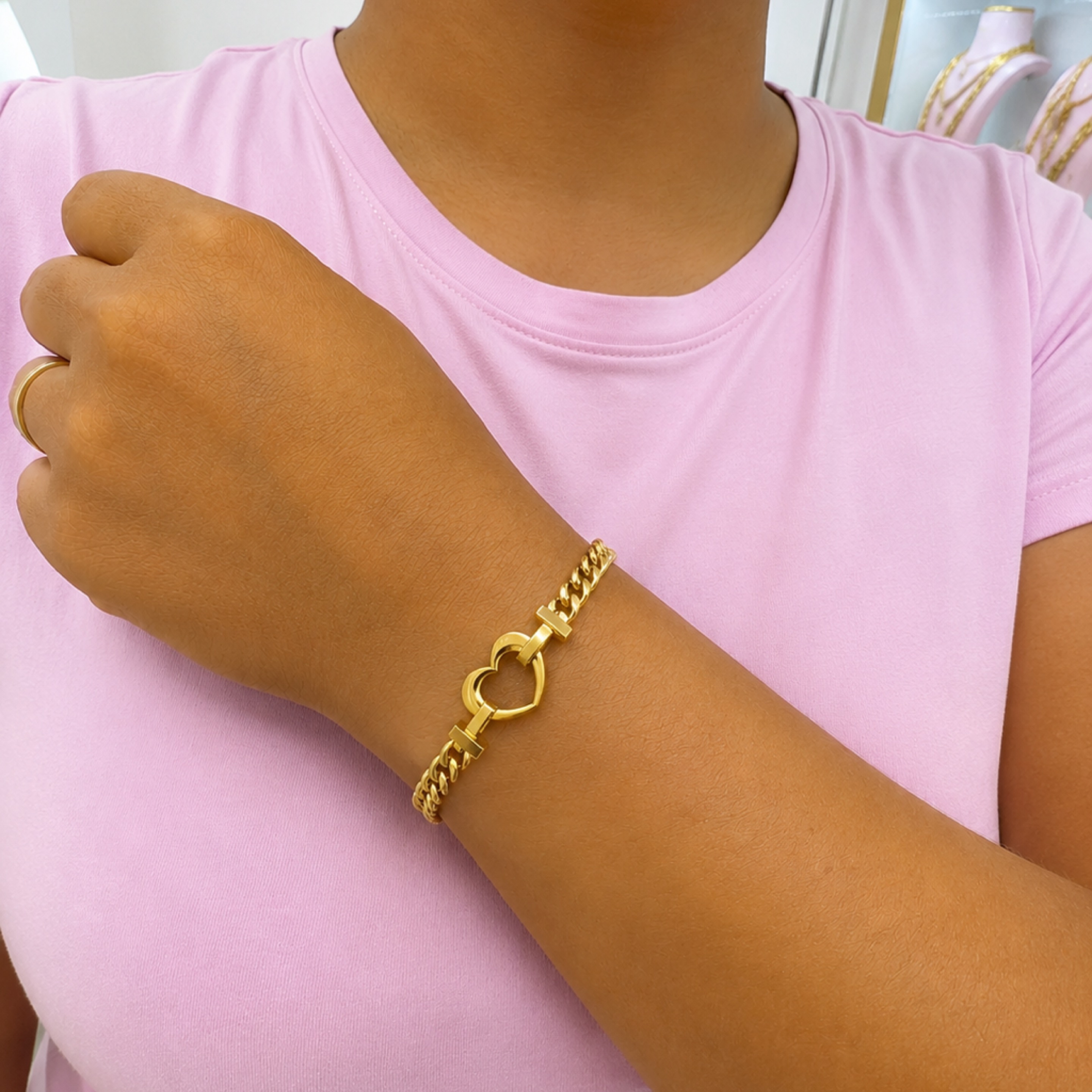 Heart bracelet 14KT