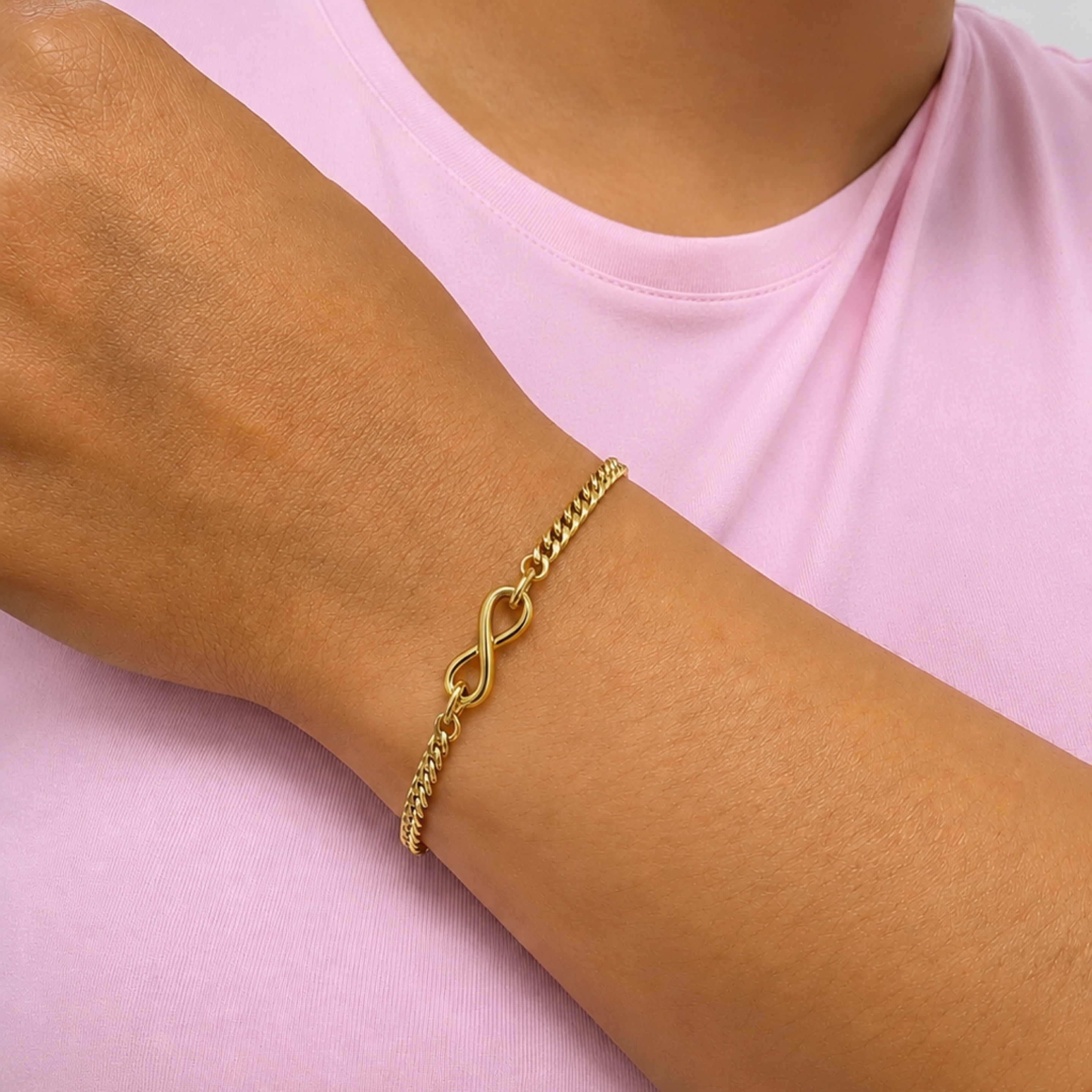 Infinity bracelet 14KT 