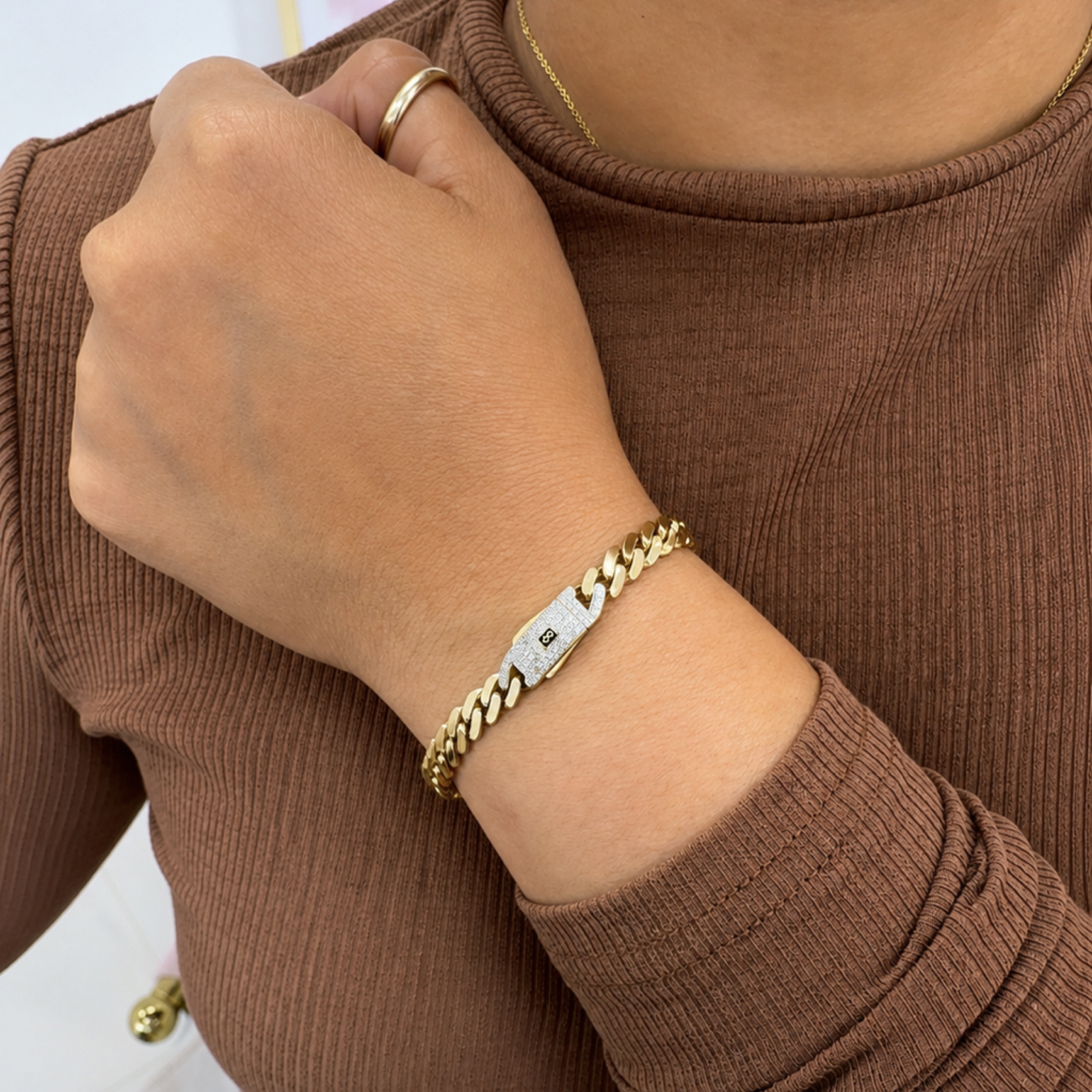 Monaci bracelet 6.5mm 14KT