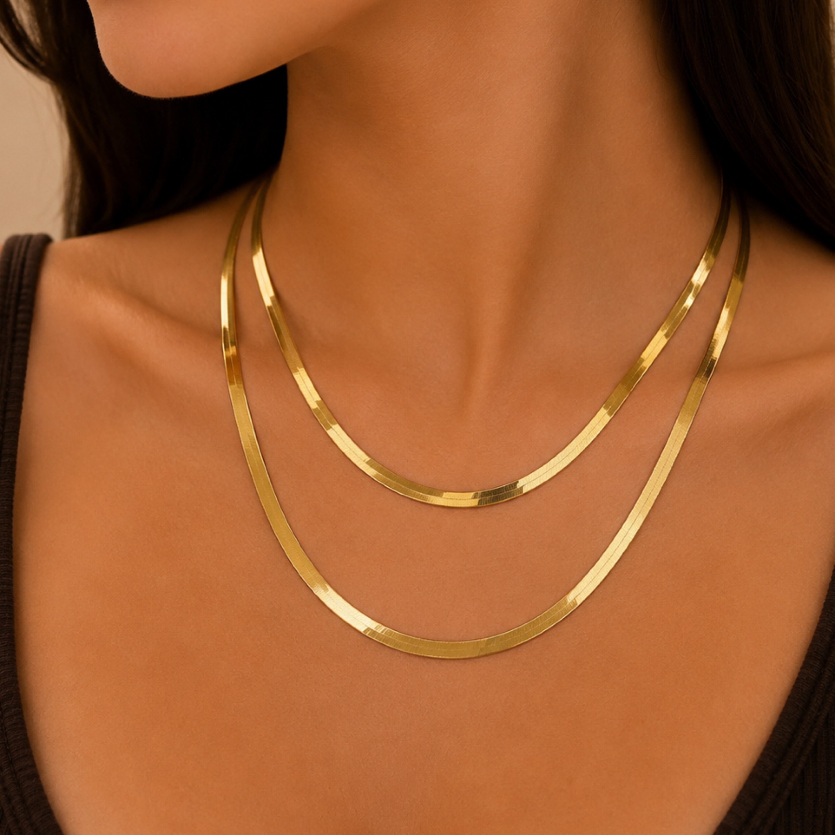 Omega Necklace 10KT
