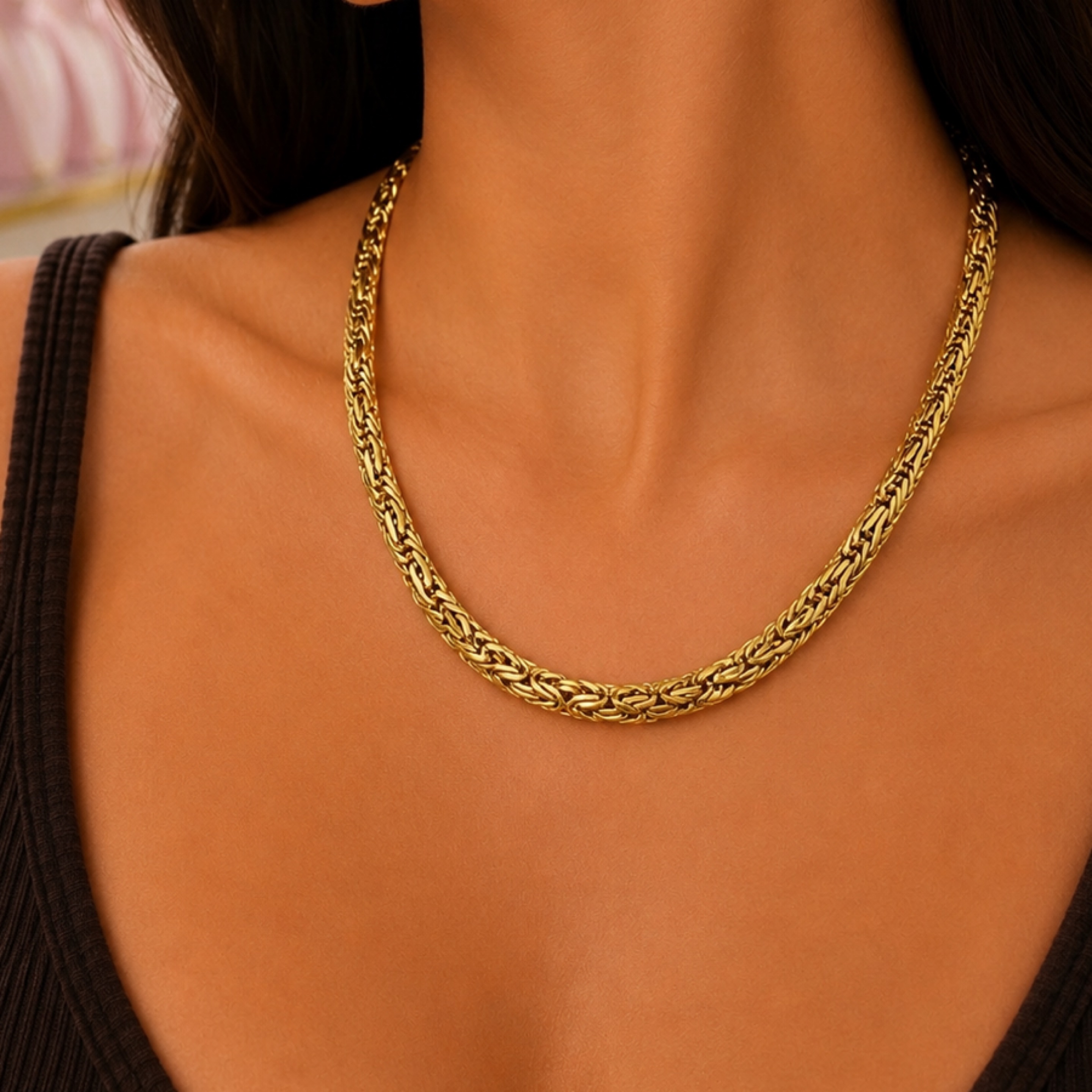 Byzantine Necklace 10KT