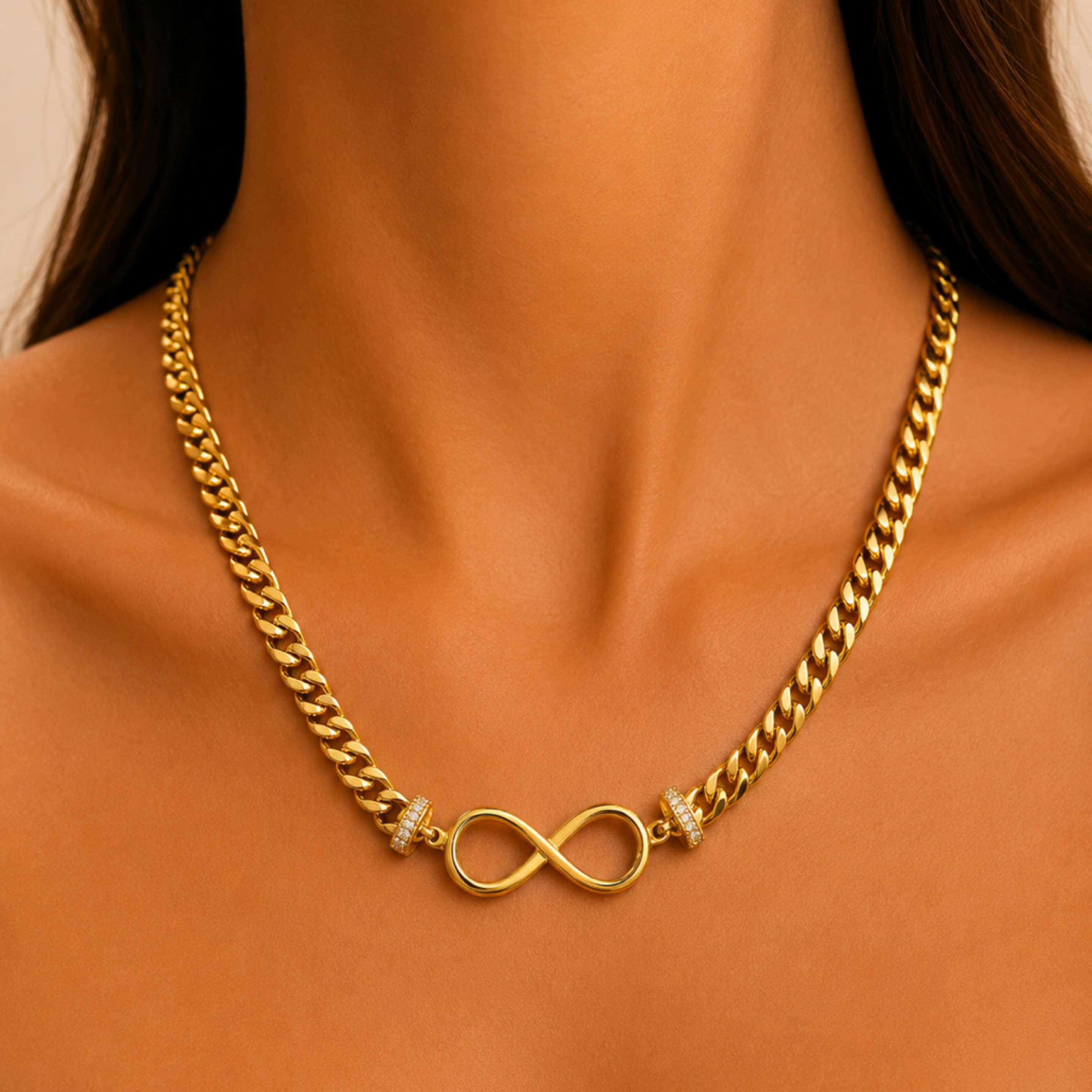 Infinity Choker 6.5mm 14KT