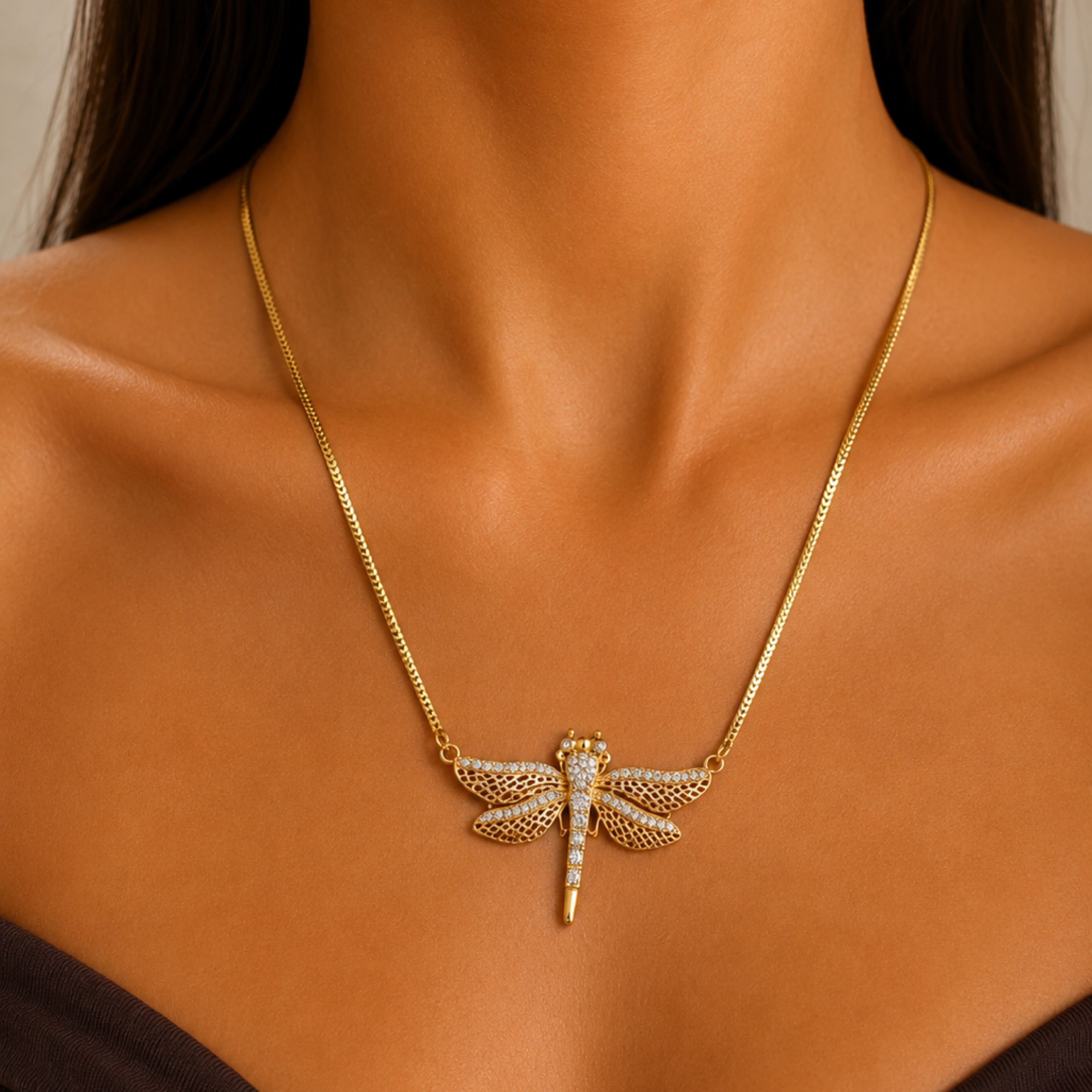 Franco (blin blin) chain Dragonfly 14KT