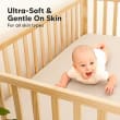 Kuddly Bamboo Crib Sheet Fitted Waterproof 52x28 inch