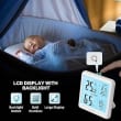 Digital Room Thermometer with LCD Display (Battery Operated)