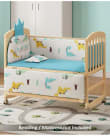 Babyhug Pristine Baby Crib Convertible to Toddler Bed