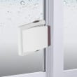 Usha Shriram Child Proof Sliding Door Lock (Push-Button, Stainless Steel)