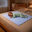Bornbabies Waterproof Anti-Fungal Crib Mattress Protector