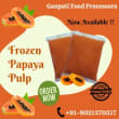 Organic Papaya Puree Frozen (First Foods Brand) 500g