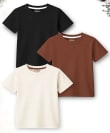 FirstCry Cotton Polyester Blend Half Sleeve Tees