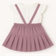 Brats and Braids Solid Color Baby Top