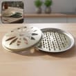 Generic Metal Mosquito Coil Holder with Lid (Stainless Steel)