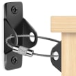 Safety First Furniture Wall Anchor Straps (2-pack, metal)