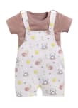 FirstCry BabyHug Cotton Dungaree