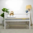 BabyMoov Ovi Sleep Firm Baby Mattress Topper Alternative (Standard Crib Size)
