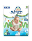 Wow Momz Charcoal Baby Diapers Medium Size