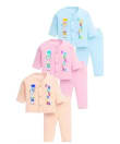 Babyhug Essentials 100% Cotton Baby Night Suit (6-18 Months)