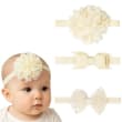 Mothercare Baby Cotton Headbands – 3 Pack