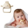 Mastela Teething Ring Rattle BPA-Free Soft Silicone