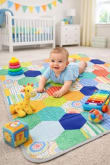 Non-Slip Rug Pad for Baby Crawling Areas