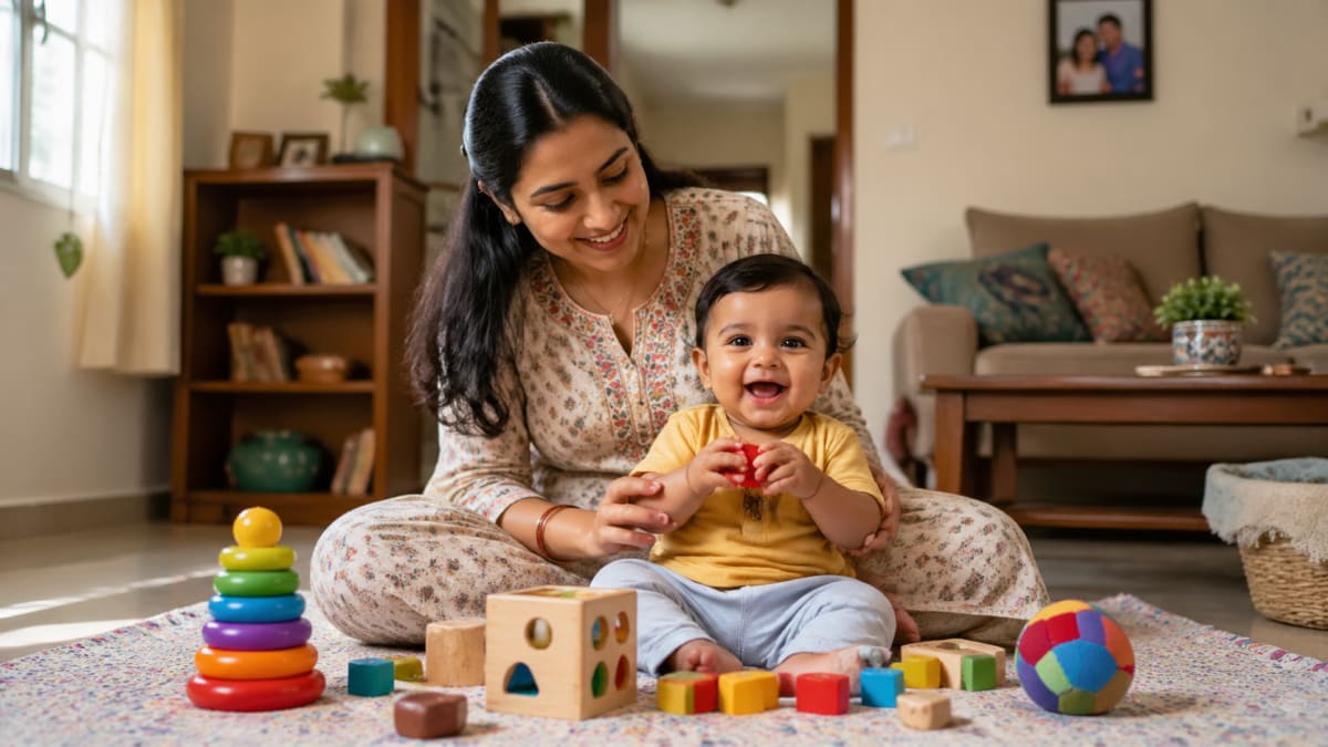 Best Educational Toys for Indian Babies 0-12 Months: Age-by-Age Expert Guide