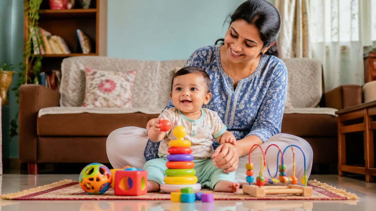 Best Toys for 6-9 Month Olds: Sensory Play & Development Guide for Indian Parents