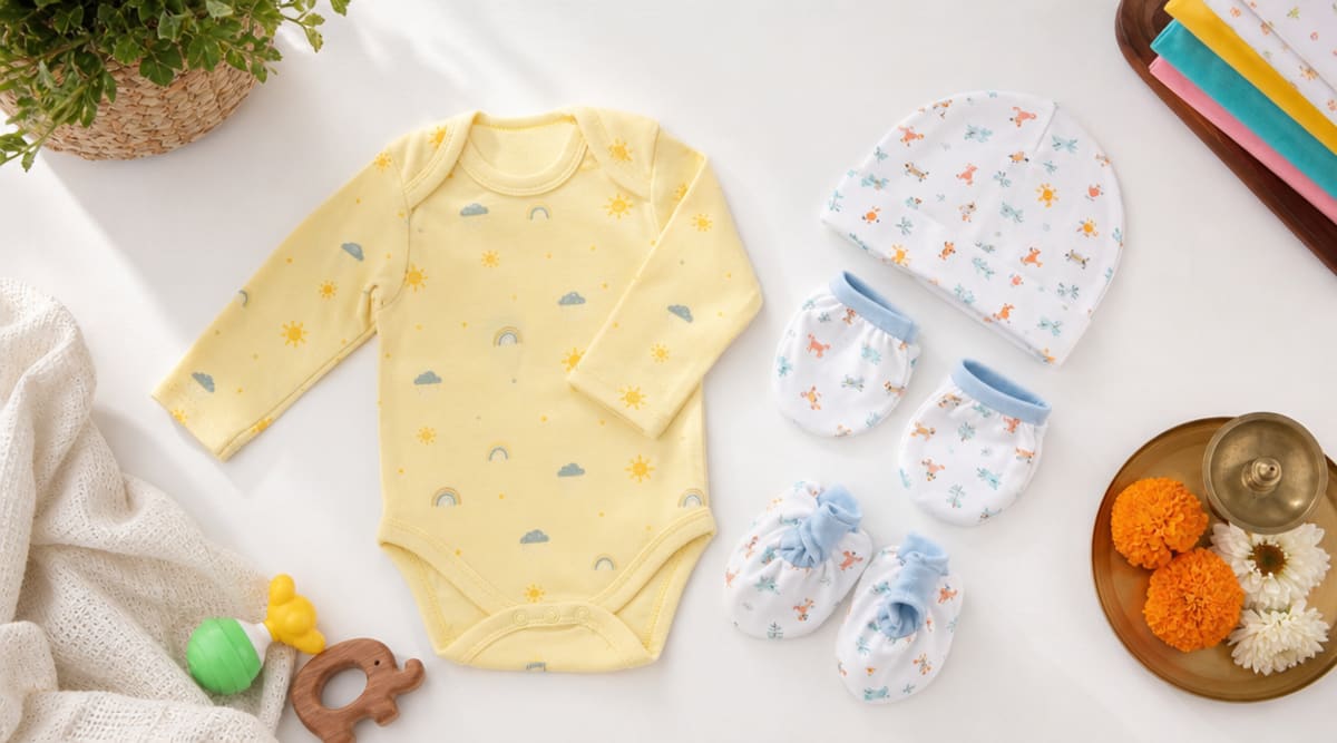 Best Jablas for Newborns in India 2026: Traditional vs Modern Bodysuits for 0-3 Months