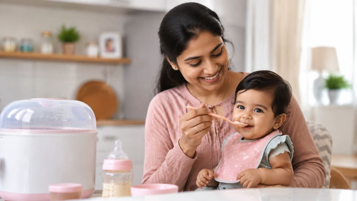 Moong Dal Khichdi for 6 Month Old Baby: Step-by-Step Recipe, Brands & Steamer Reviews