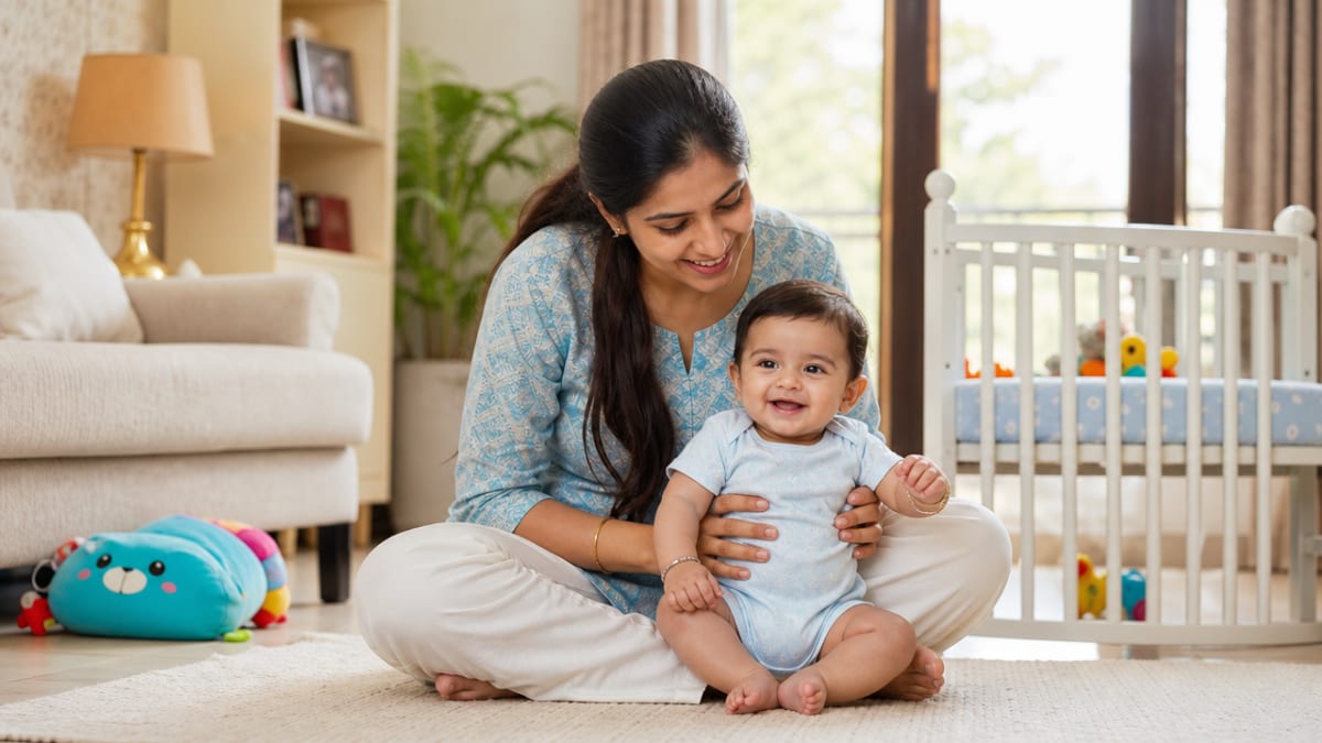 Baby Won't Sleep During Monsoon Thunder: IAP-Backed Solutions & Room Setup Guide