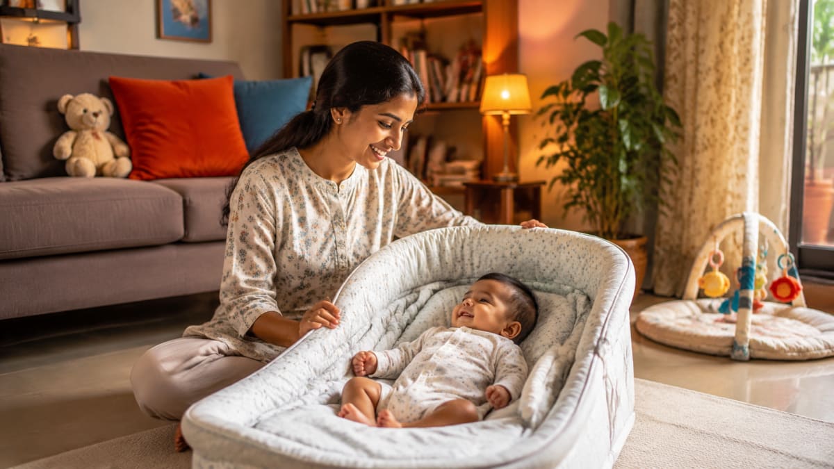 Newborn Sleep Guide for the First 30 Days: Indian Parent's Handbook for Safe Sleep & Family Dynamics