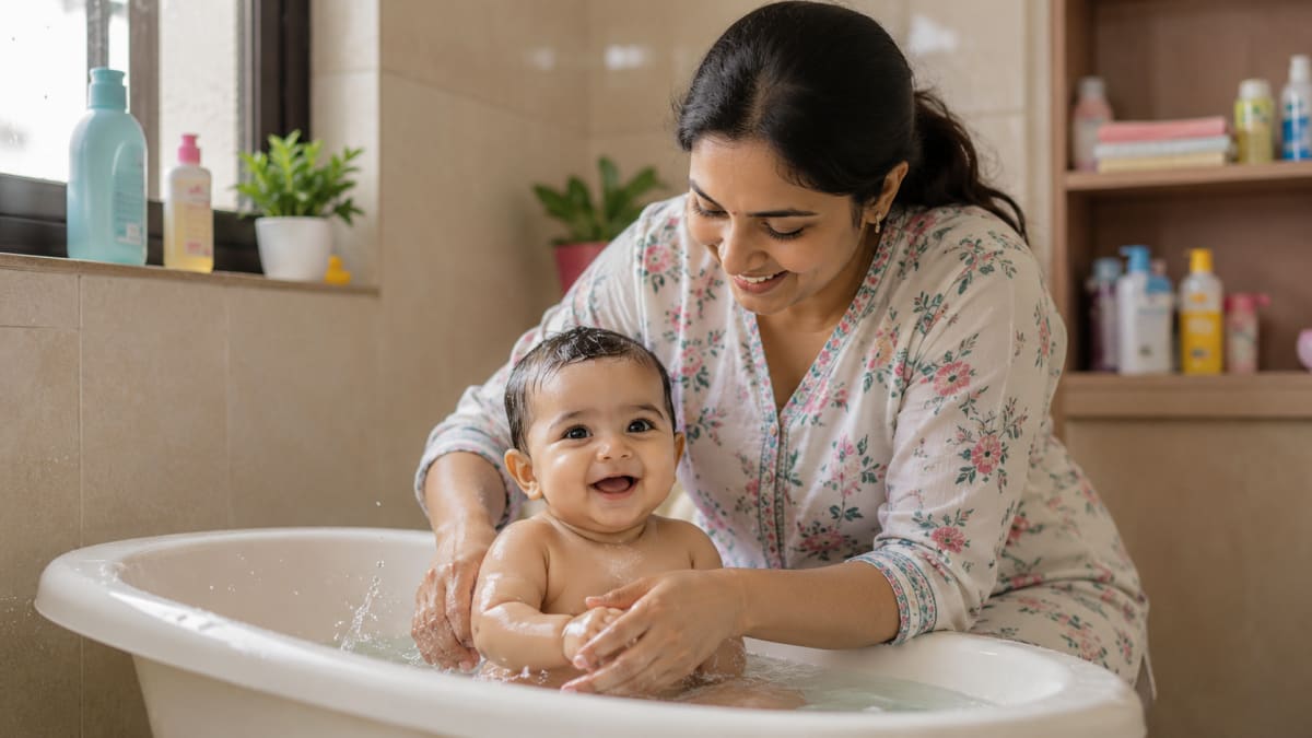 Pear Moong Dal Khichdi for 7-Month Babies: IAP-Approved Recipe with Organic Brands
