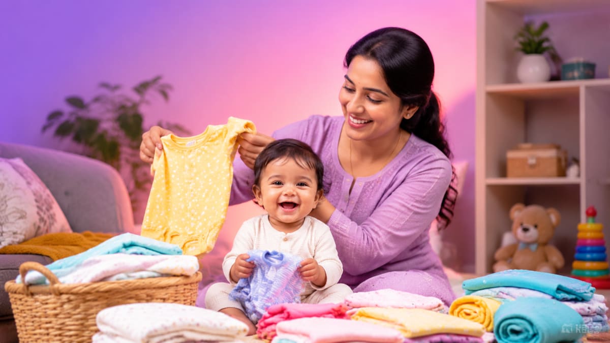 Best Quick-Dry Baby Clothes Under 300 Rs for Monsoon 2026: Budget Cotton-Polyester Blends That Actually Work
