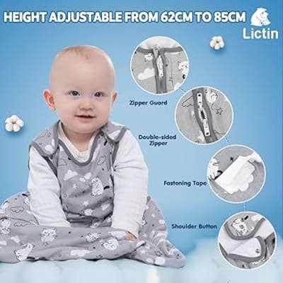 Babyhug Cotton Sleep Sack 0.5 TOG — buy on Amazon India