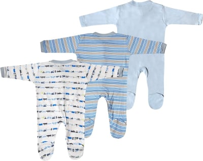Littles by Shopper Baby Cotton Romper Pack of 3 — buy on Amazon India
