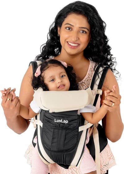 LuvLap Elegant Baby Carrier with 4 Carrying Positions — buy on Amazon India