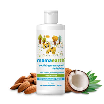 Mamaearth Nourishing Oil for Baby Massage — buy on Amazon India