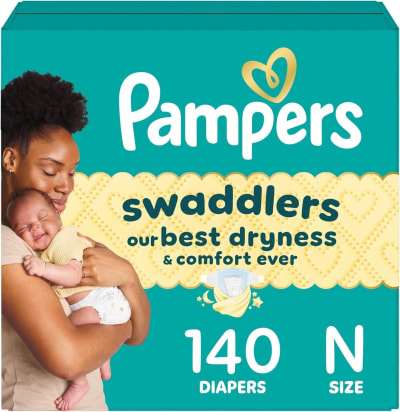Pampers Swaddlers Newborn Diaper Pants, Size NB, 46 Count — buy on Amazon India