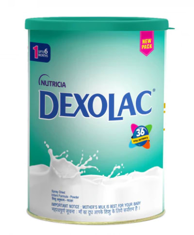 Dexolac 1 Infant Formula Powder, 400g Tin — buy on Amazon India