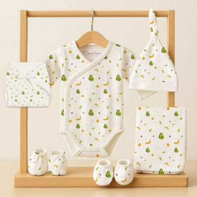 FirstCry Organic Cotton Bodysuit and Pyjama Set — buy on Amazon India
