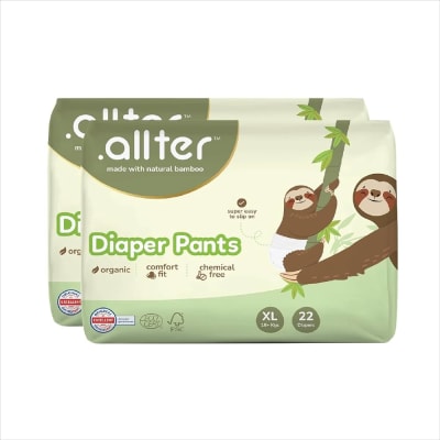 Allter Biodegradable Diapers (Size M, 60 pieces) — buy on Amazon India