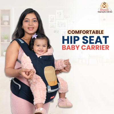 Infantso Hip Seat Baby Carrier with Storage — buy on Amazon India