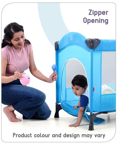 Babyhug Hexagon Playpen with Mosquito Net — buy on Amazon India
