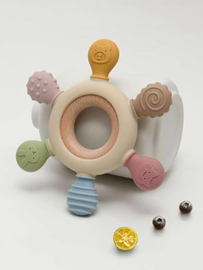Mastela Organic Silicone Teething Ring — buy on Amazon India
