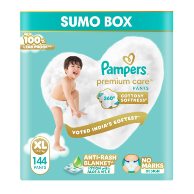 Pampers Pants Large (Size L) - Pack of 144 — buy on Amazon India