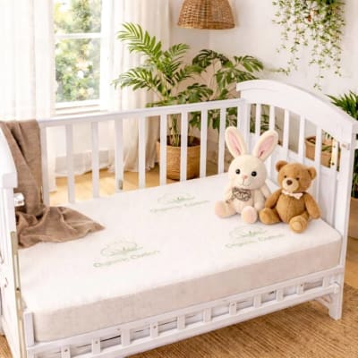 Solimo Anti-Fungal Waterproof Crib Mattress Protector — buy on Amazon India