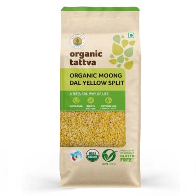 Organic Tattva Yellow Moong Dal (Hulled) — buy on Amazon India