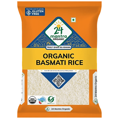 24 Mantra Organic Basmati Rice — buy on Amazon India