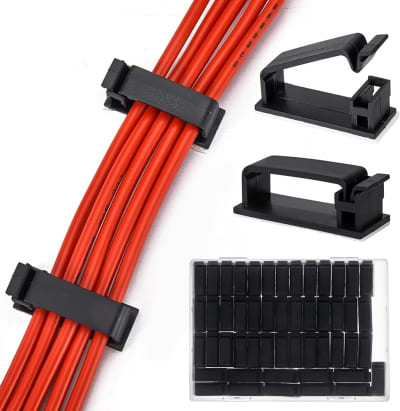 Cable Organizer & Clip Kit for Floor Cable Management — buy on Amazon India